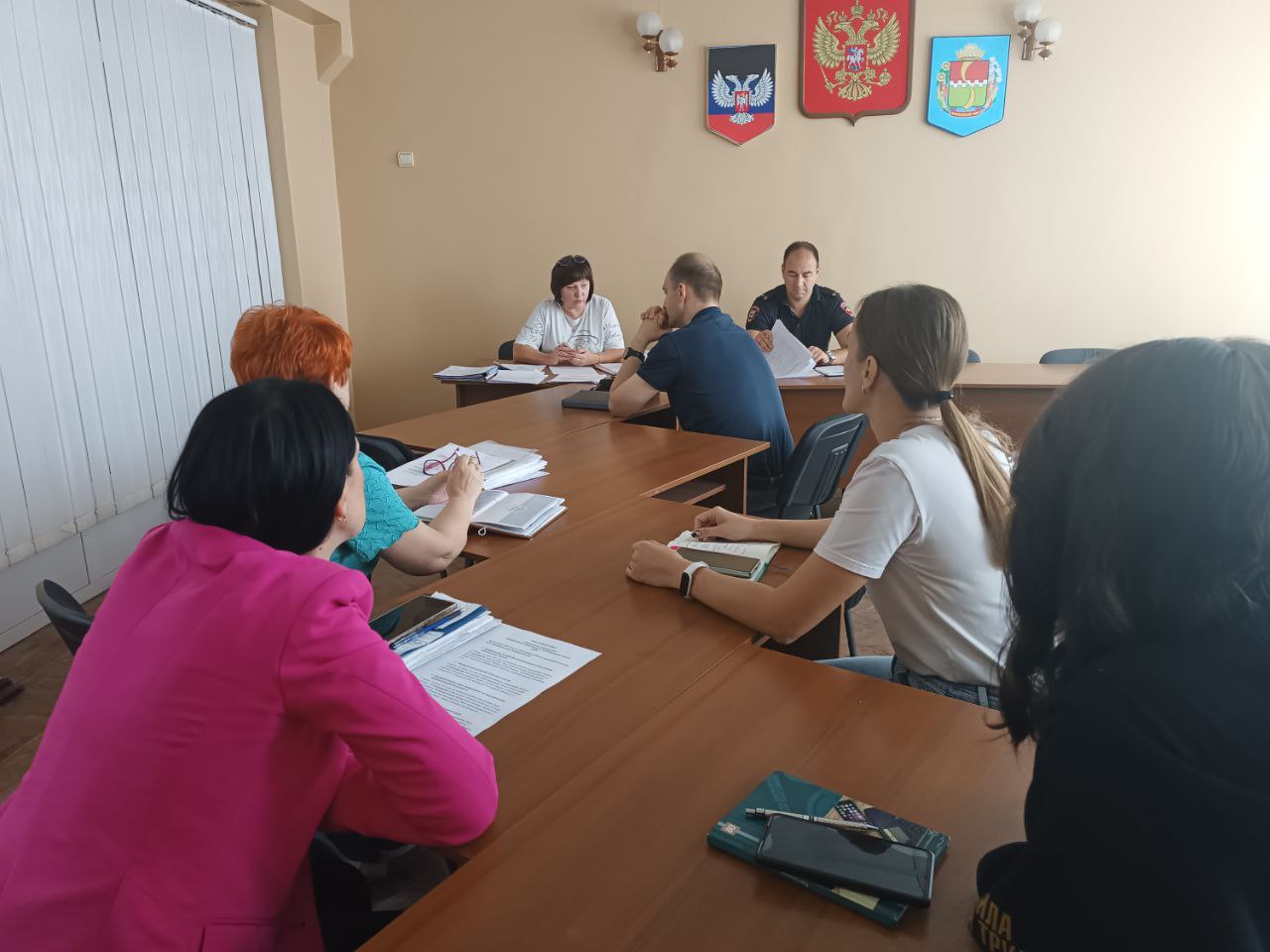 Заседание межведомственной комиссии по вопросам противодействия экстремизму в ДНР.