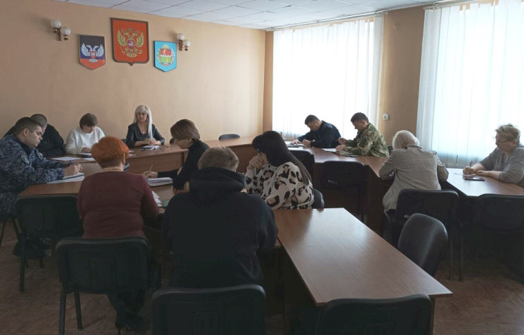 Заседание межведомственной муниципальной комиссии по профилактике правонарушений.